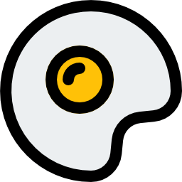 Fried egg icon