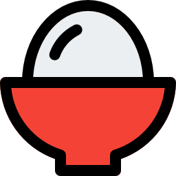 Rice bowl icon