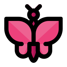 mariposa icono