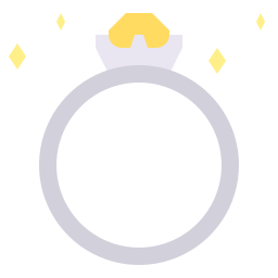 Diamond ring icon