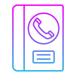 Contact book icon