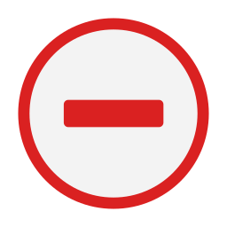 Запретный знак иконка