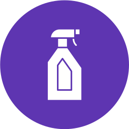spray detergente icona