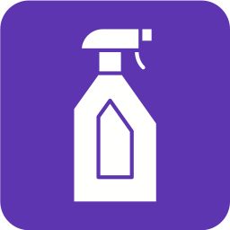 Cleaning spray icon