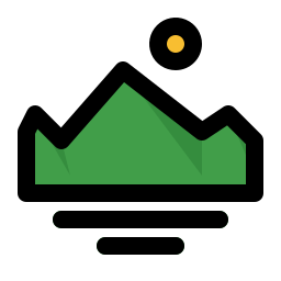 montaña icono