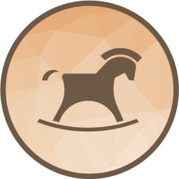 Rocking horse icon