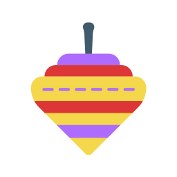 Spinning top icon