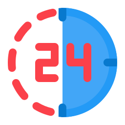24-stunden-uhr icon