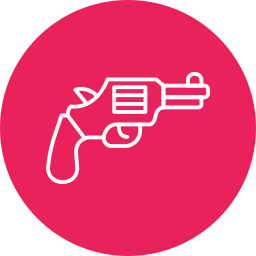 pistola icono