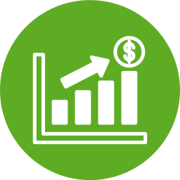 croissance Icône