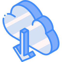 Cloud computing icon