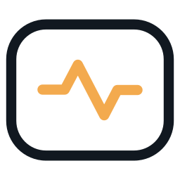 elektrocardiogram icoon