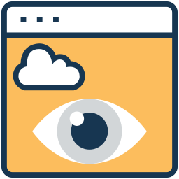 Web visibility icon