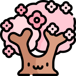Вишневое дерево иконка