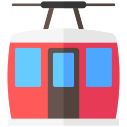 Cable car icon