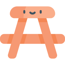 Picnic table icon