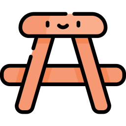 Picnic table icon