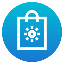 Shopping bag icon