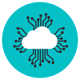 Cloud network icon