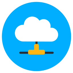 Cloud sharing icon