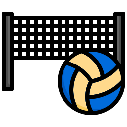 beach volley icona
