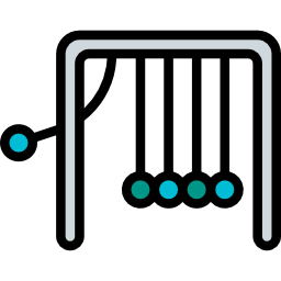 Newton cradle icon