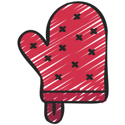 Oven glove icon