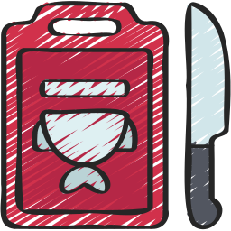 Chopping board icon