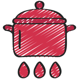 Cooking pot icon