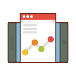 Data analytics icon