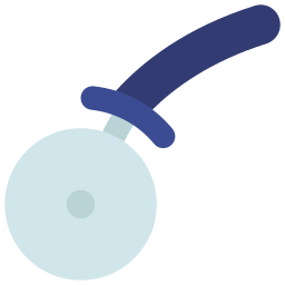 Pizza cutter icon