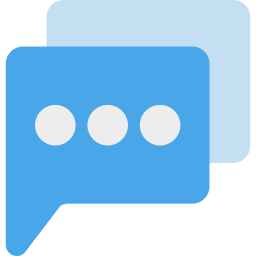 Chat bubble icon