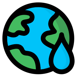 Water earth icon