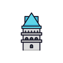 torre de gálata icono