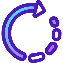 carga circular icono