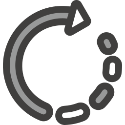 carga circular icono