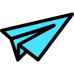 Paper plane icon