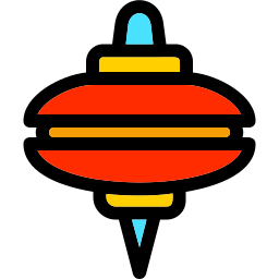 Spinning top icon