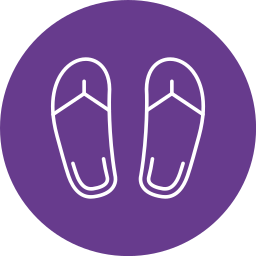 Flip flop icon