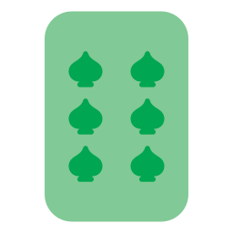 Six of spades icon