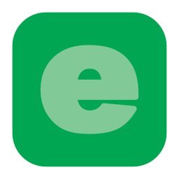 편지 e icon
