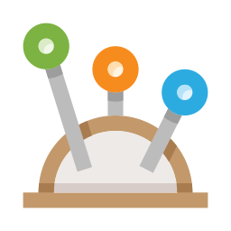 Pincushion icon