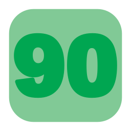 90 Ícone