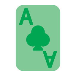 Ace of clubs icon