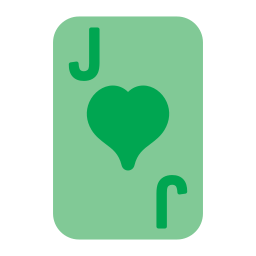 Jack of hearts icon