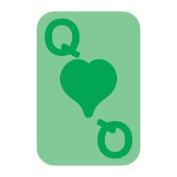 Queen of hearts icon