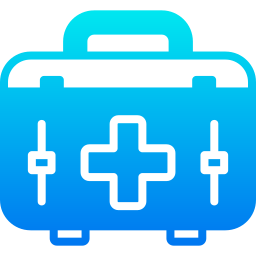 First aid kit icon
