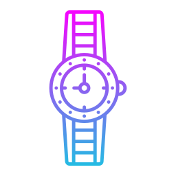 reloj de pulsera icono