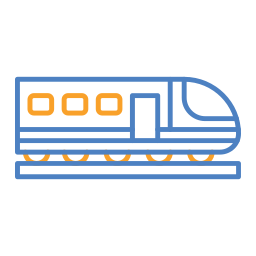 High speed train icon