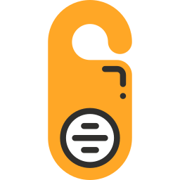 Door hanger icon